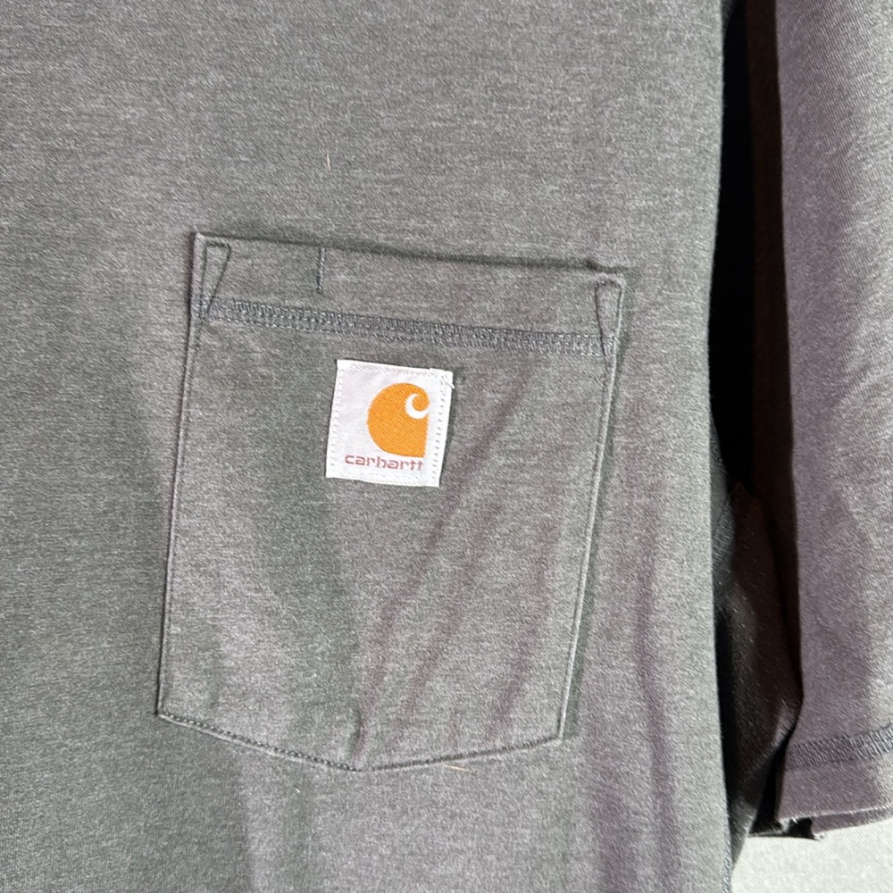 Carhartt Gray Short Sleeve Tee size LT - Picture 2 of 6